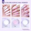 Acrylic Nail Kit With Everything For Beginners, Professional Nail Starter Kit , 24 Color Glitter Acrylic Powder and Liquid Monomer Set