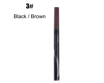 New Long Lasting Ultra-Fine Four-Comb Eyebrow Pencil (Color: Brown)