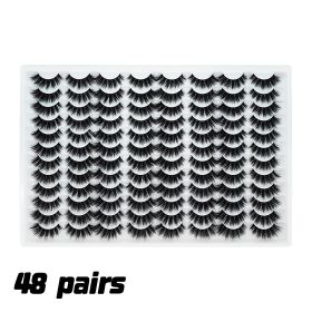 3D False Eyelashes Are Multi-layered, Realistic, Soft And Comfortable (Color: Black)