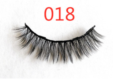 A Pair Of False Eyelashes With Magnets In Fashion (Option: 018 1 pair eyelashes)