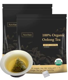 Detox Cleanse Tea Natural Herbal Tea Bags Oolong Leaf For Lung Cleanse Congestion Relief Herbal Detox Caffeine-Free Non-GMO Organic For Gut Health Imm (Option: 30Count 2Packs-Unflavored)