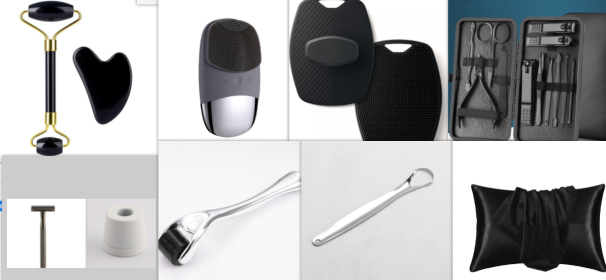 Mini Silicone Electric Face Cleansing Brush Electric Facial Cleanser Facial Cleansing Brush Skin Massager Skin Care Tools (Option: Black set-Electric-DC)