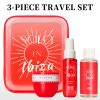 3pcs Set SOLO EN Body&Hair Fragrance Mist Perfume&Bubble Bath&Body Butter Travel Box for Men And Women, 4 Different Flavor Gift Box, Dating