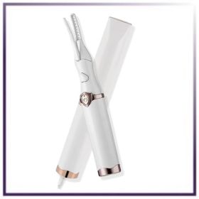 Electric Eyelash Curler (Color: White)